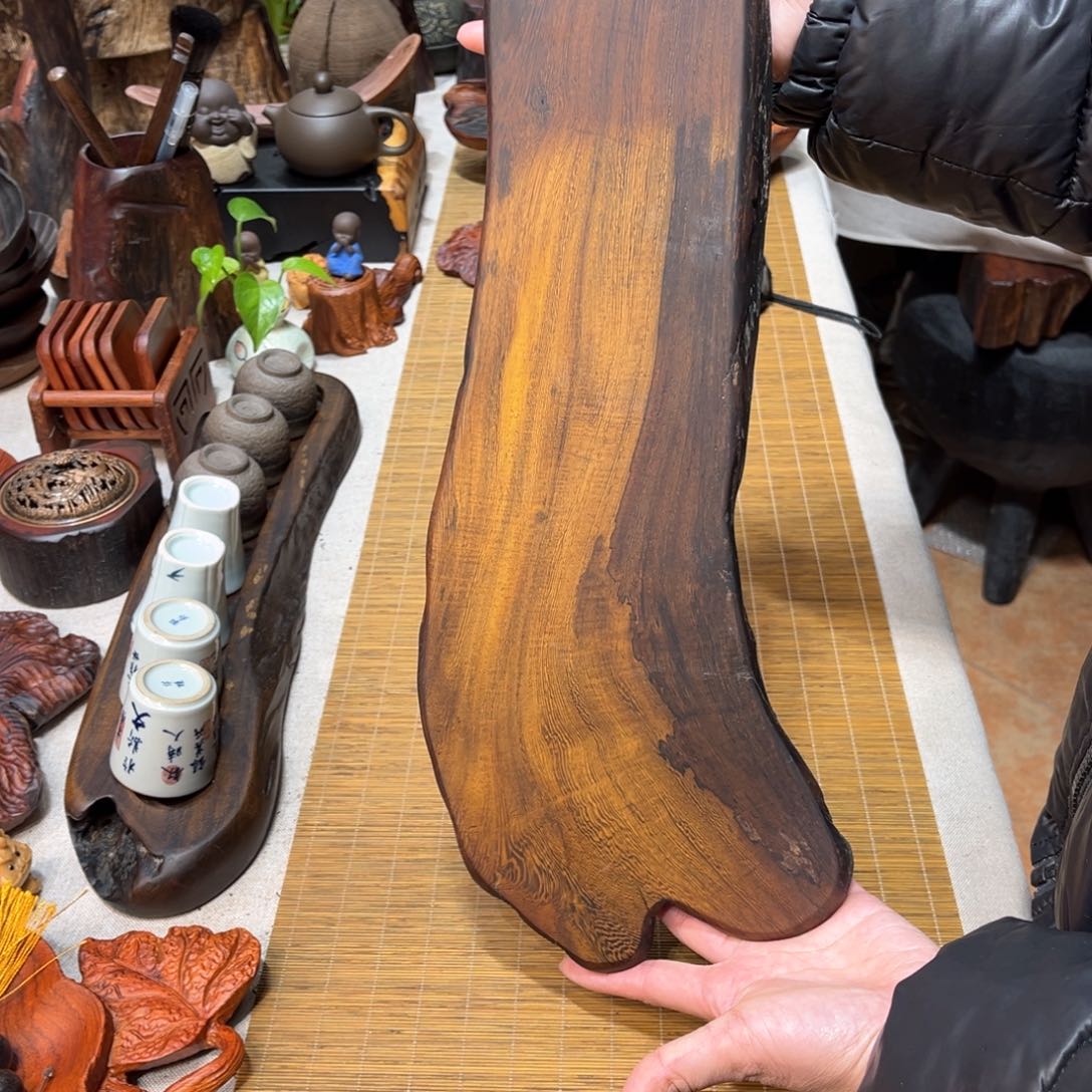 缅甸鸡翅木干泡盘