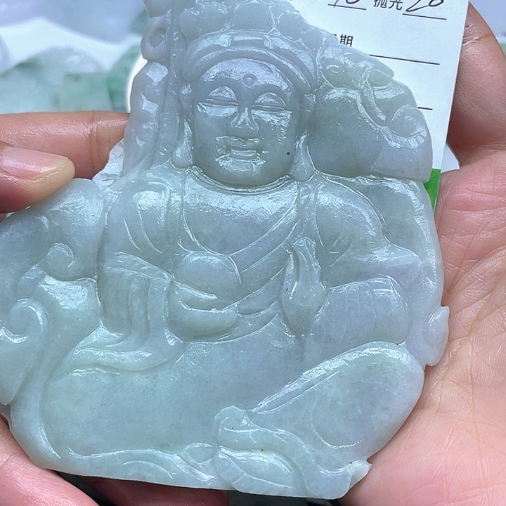 爱***)定制翡翠未镶嵌翡翠