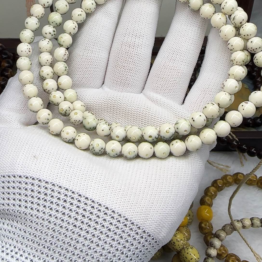 星月菩提手串卡7正圆头货