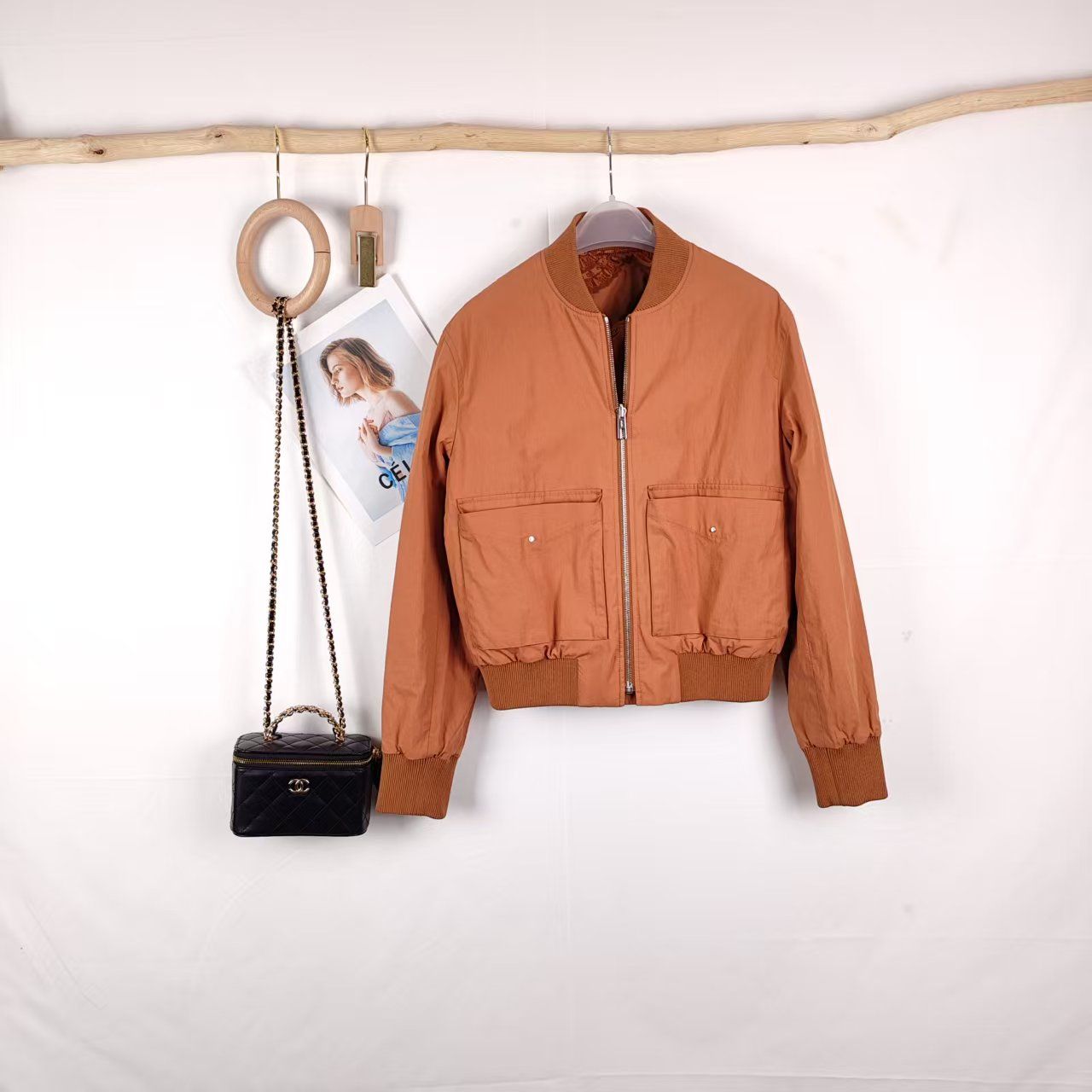 99新 Hermes/爱马仕 海囤K/爱马仕上衣/36码/bx60754