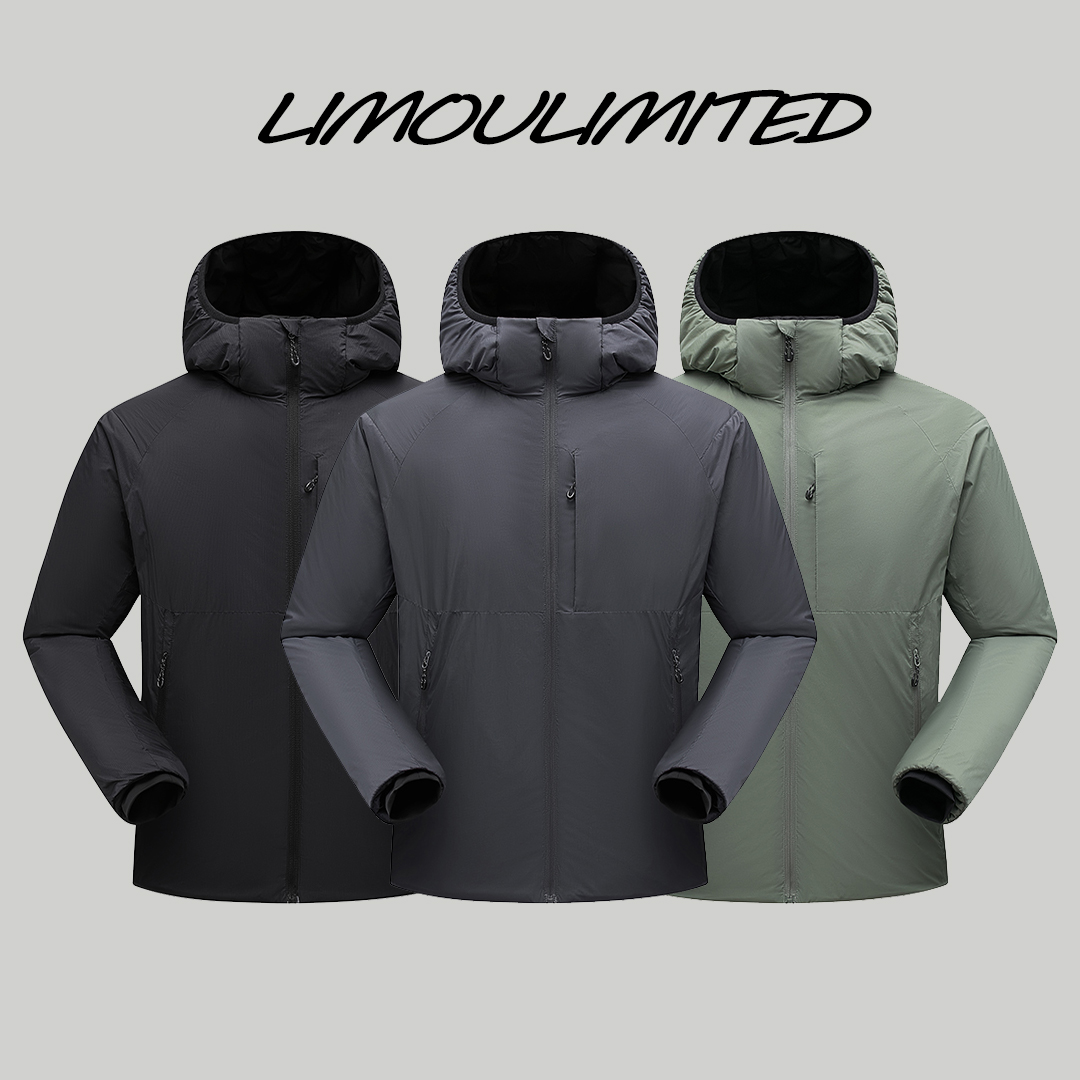 LIMOU冬季茑版阿童木2.0轻量化户外运动三防连帽棉衣棉服男女外套