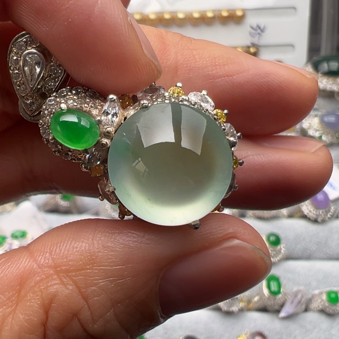 定制翡翠未镶嵌A货