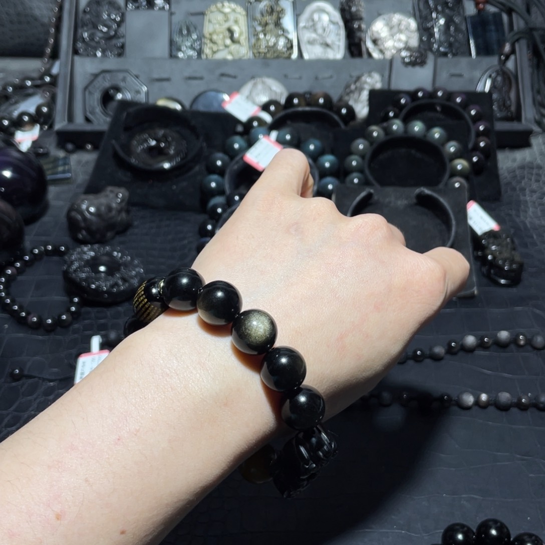 黑曜岩珠宝奇石未镶嵌^***一