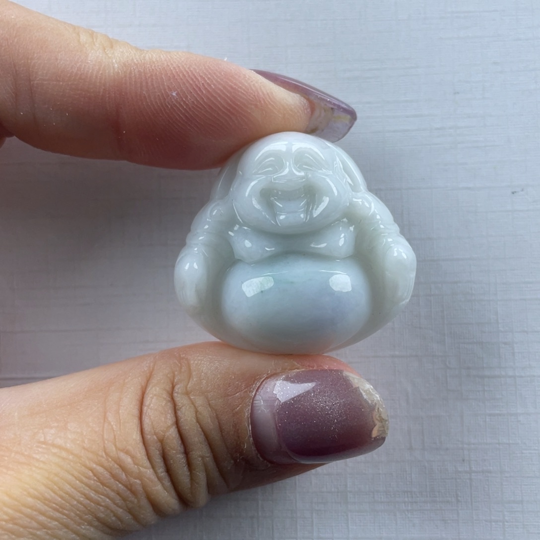 翡翠未镶嵌颈饰30尺寸佛公厚装微瑕介意勿拍不退不换