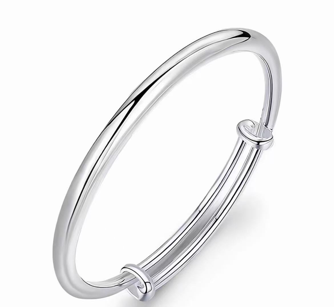 106光面素圈精品手镯106（无礼盒）