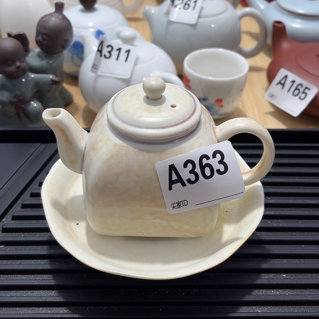 瓷片茶摆件工艺品摆件666