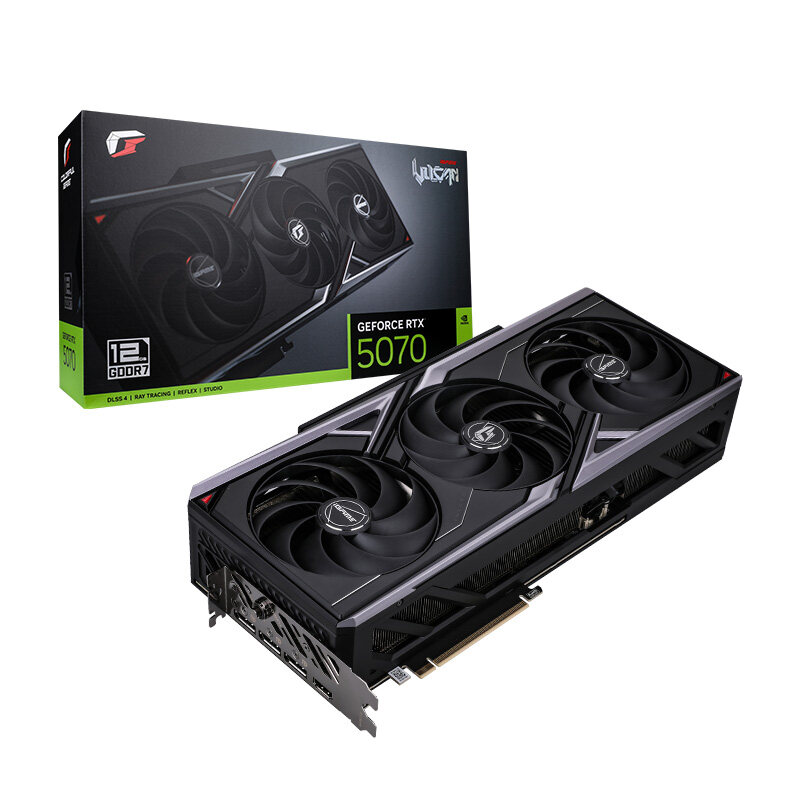 七彩虹 RTX5070火神 Vulcan /5070 AD OC 12GB电竞光追游戏单显卡