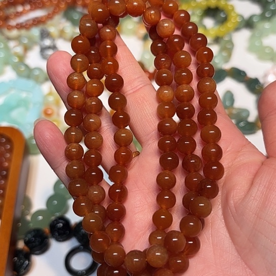 蛇纹石玉未镶嵌手串