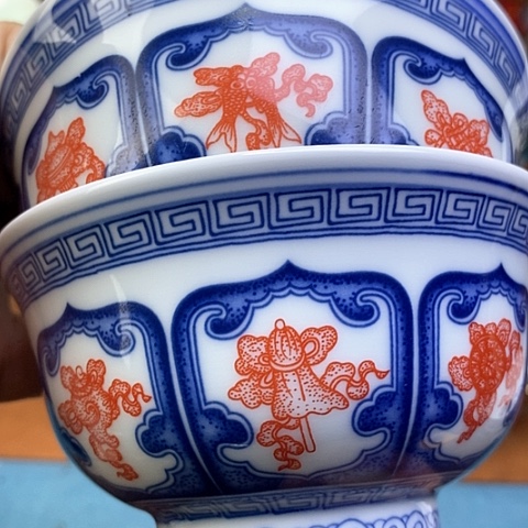 景德镇陶瓷藏式茶碗