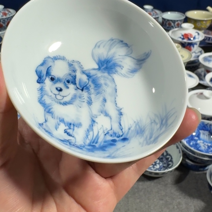 景德镇手工手绘杯