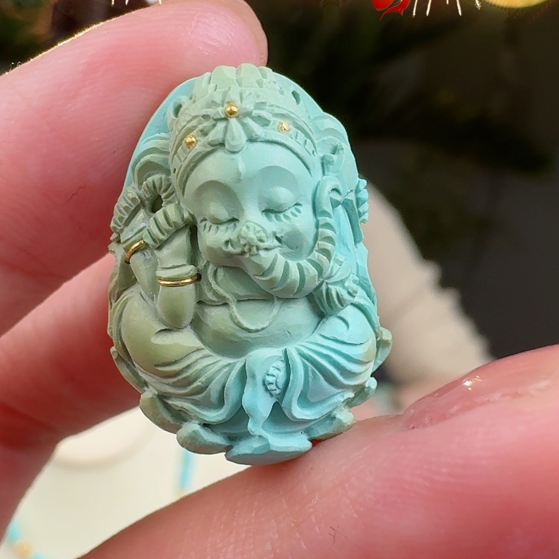 绿松石珠宝奇石未镶嵌