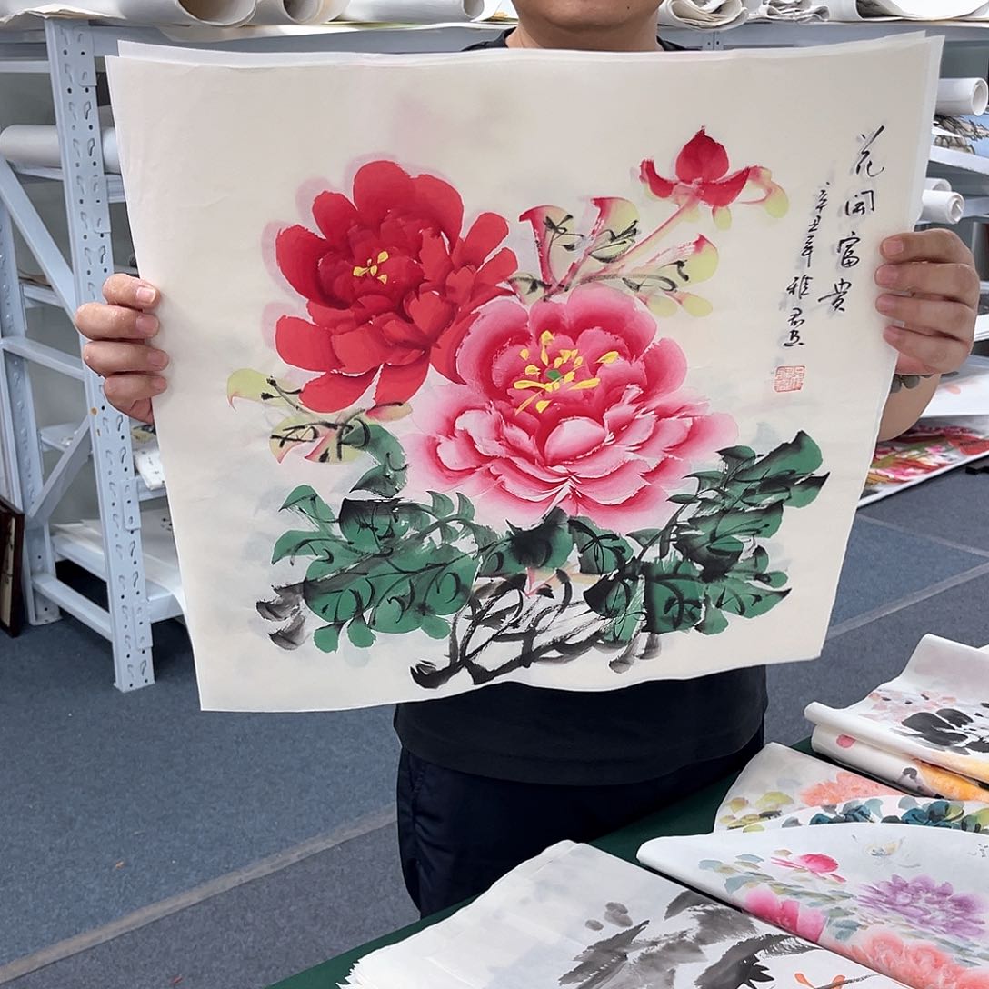 国画宣纸国画作品纯手绘