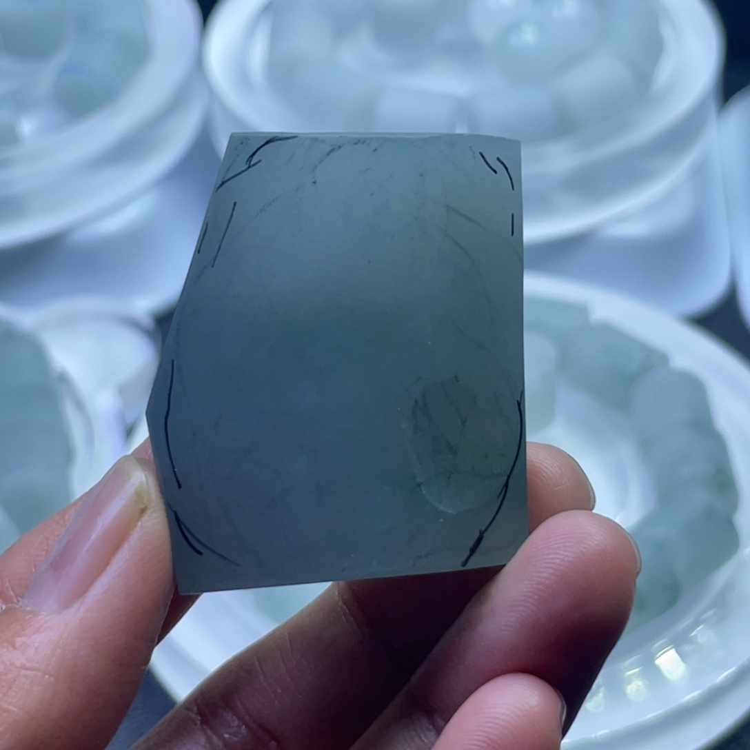 定制翡翠未镶嵌裸石定制