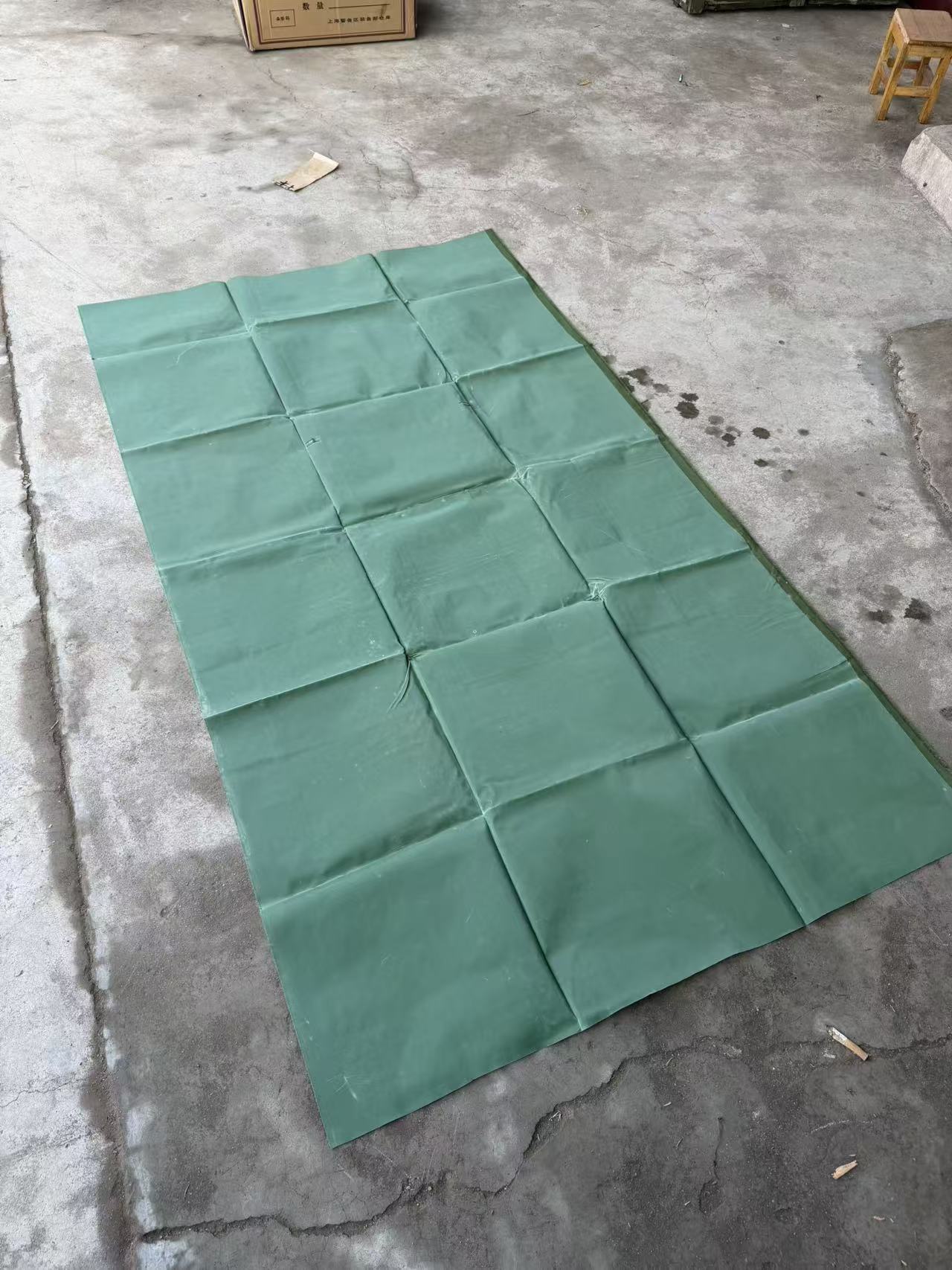 库存绿色垫子 垫布