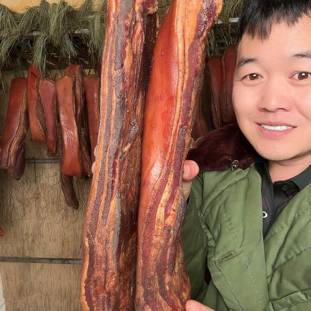 4.6 斤贵州腊肉五花肉后退