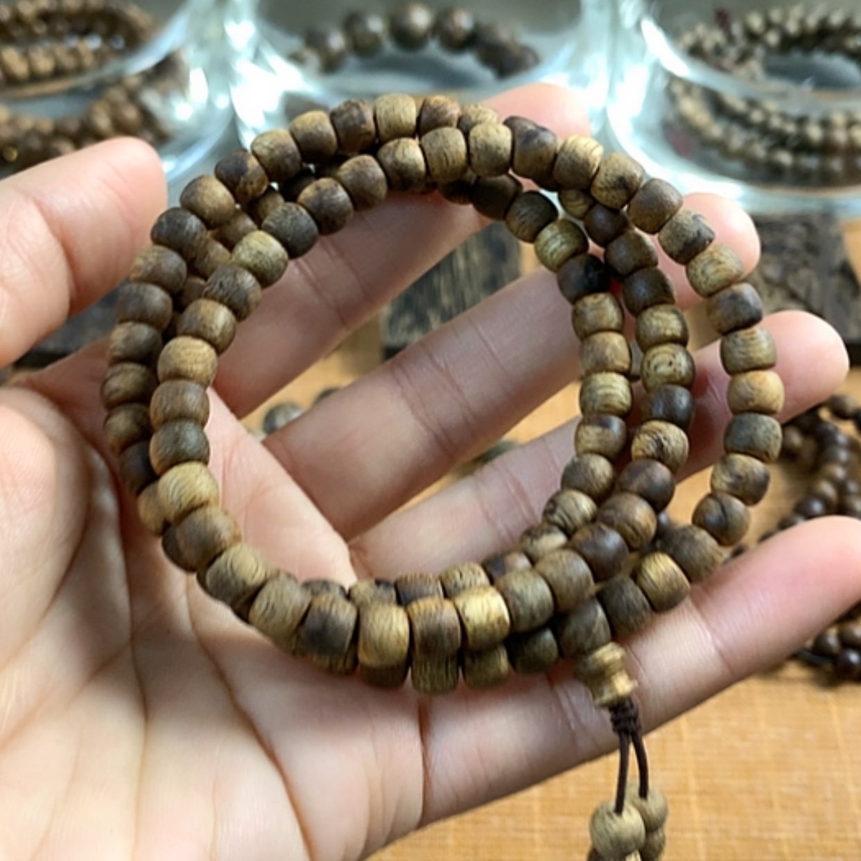 【闪购商品】沉香手串印尼沉香红土0.65，10克