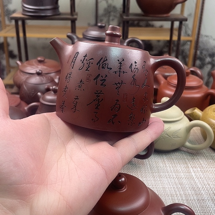 紫砂茶壶起*宜兴紫砂