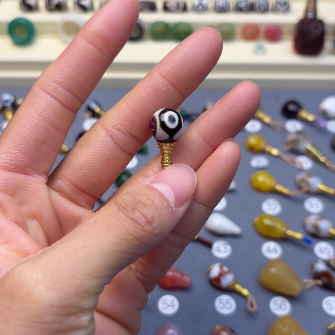 玛瑙/玉髓隔珠未镶嵌