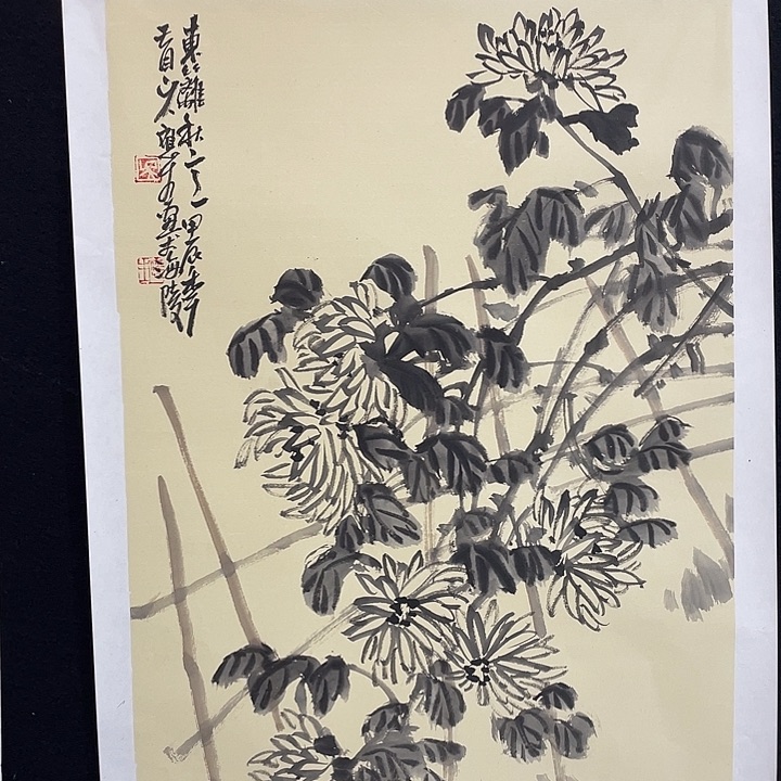 国画老师手绘作品