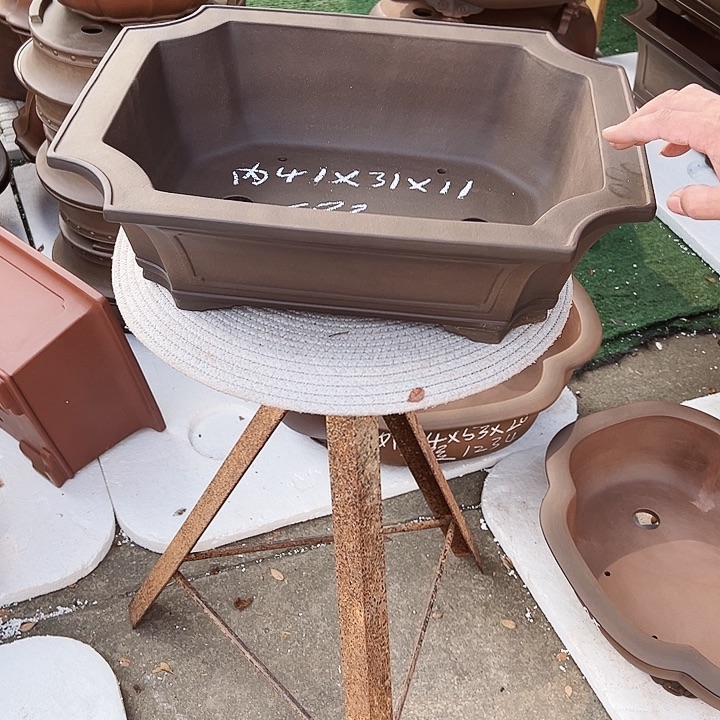 约***沙紫砂花盆紫砂花盆