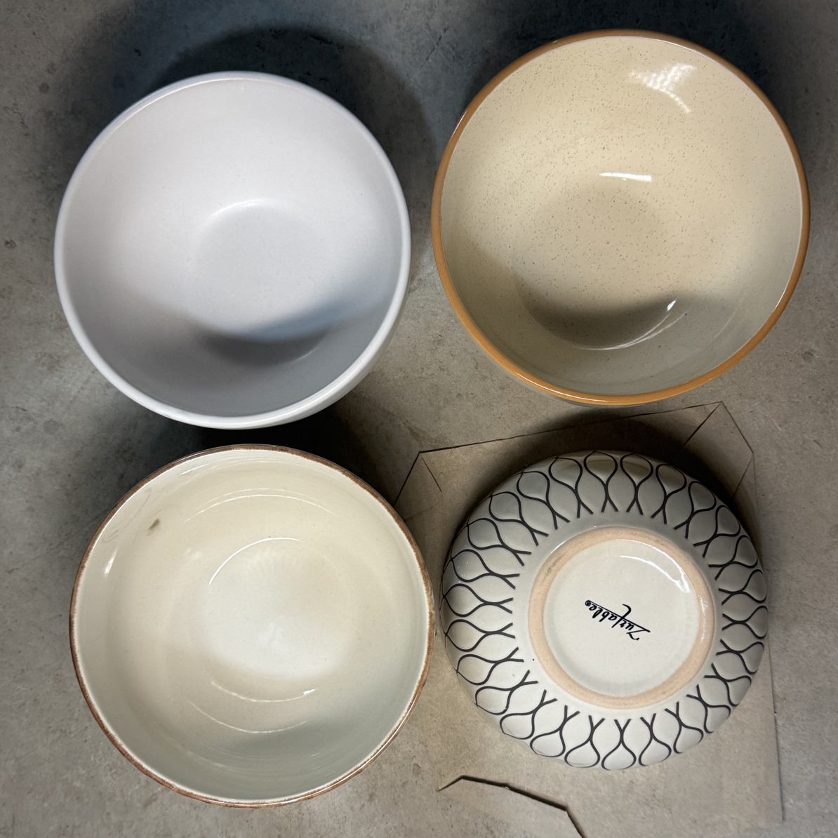 直播特惠5.5寸面碗4只装