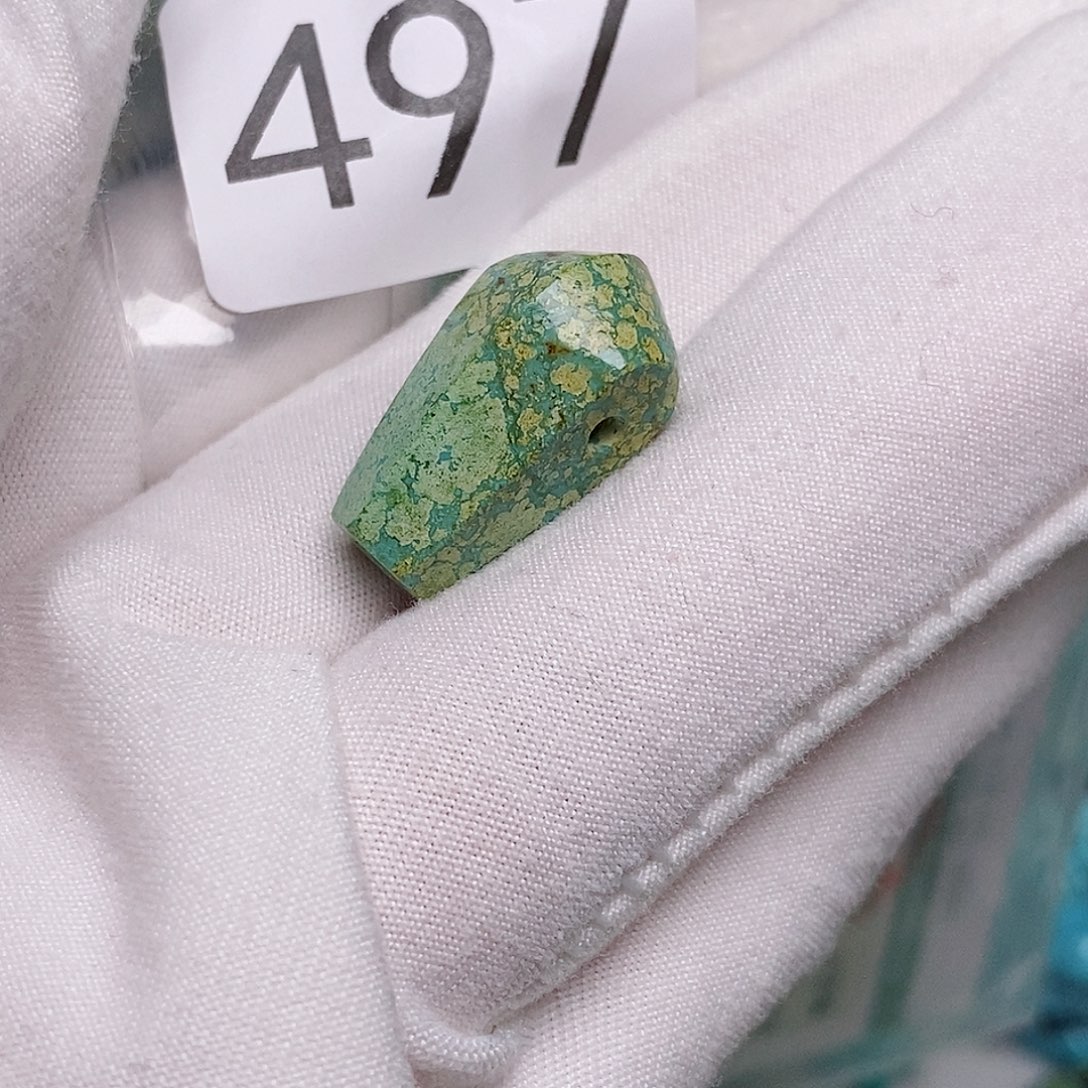 未镶嵌绿松石珠宝半成品