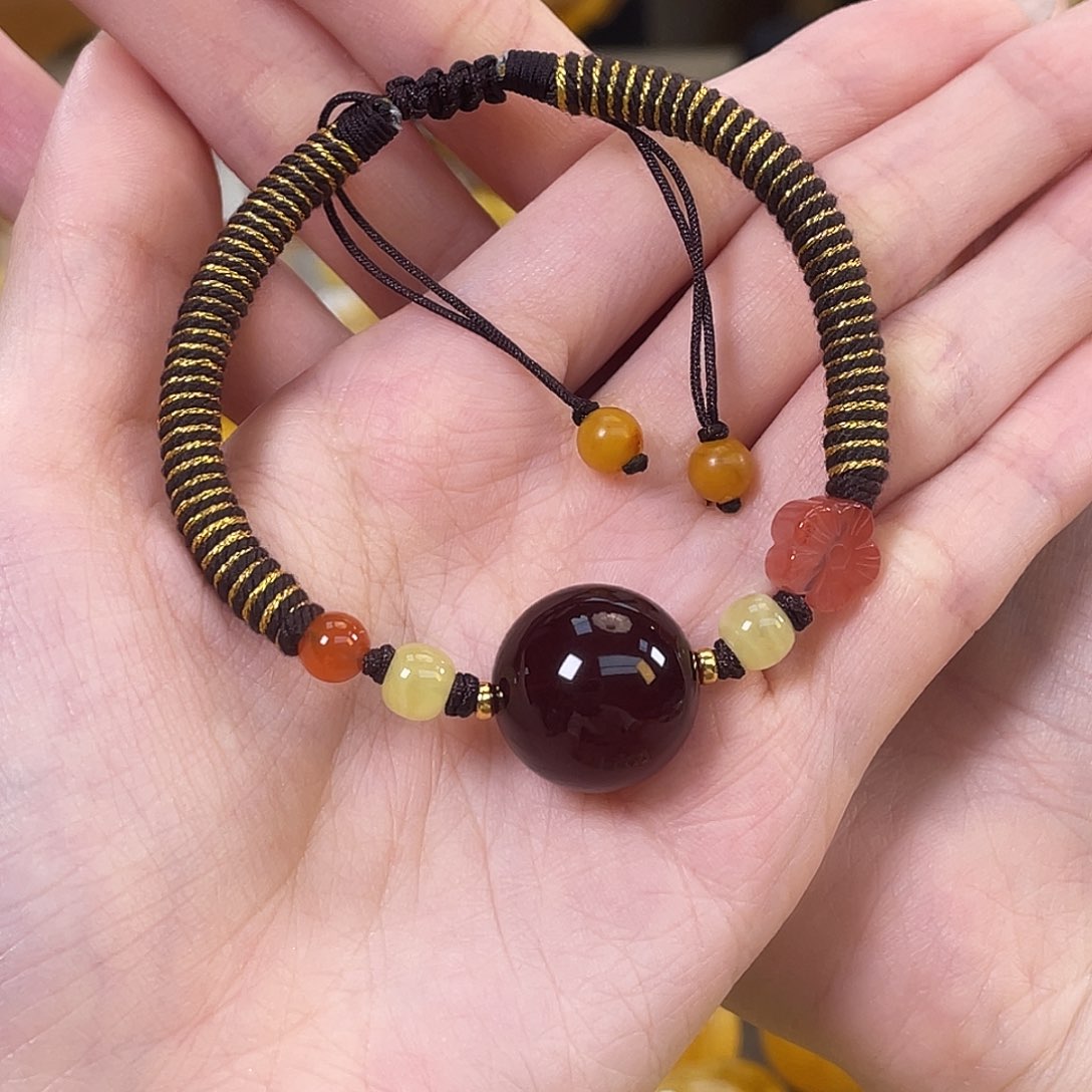 琥珀未镶嵌裸石琥珀蜜蜡J5