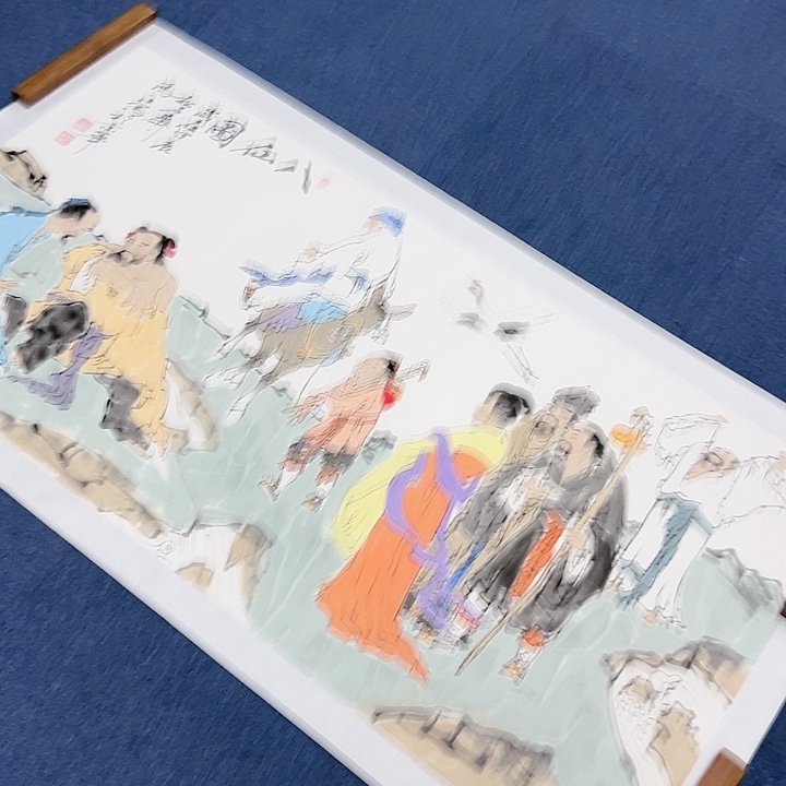 国画书画作品多次