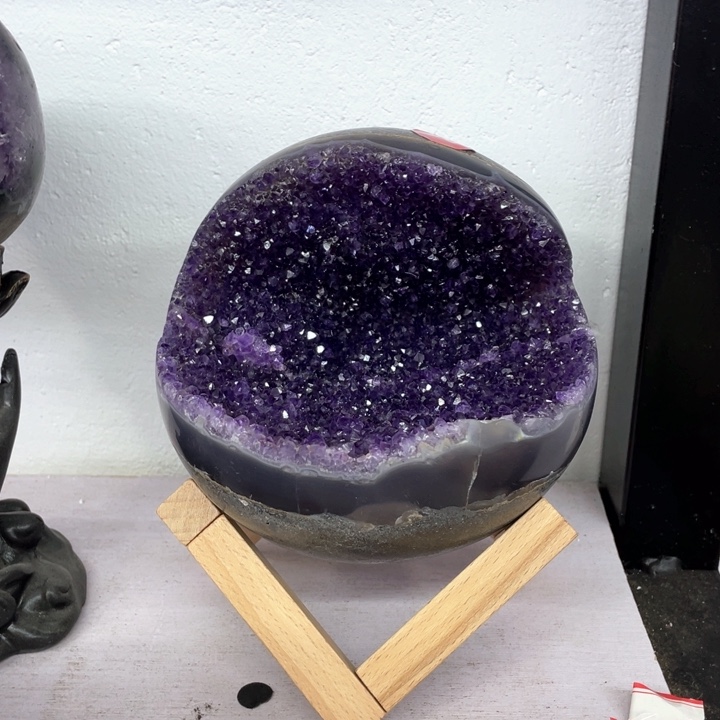 水晶摆件未镶嵌捡漏