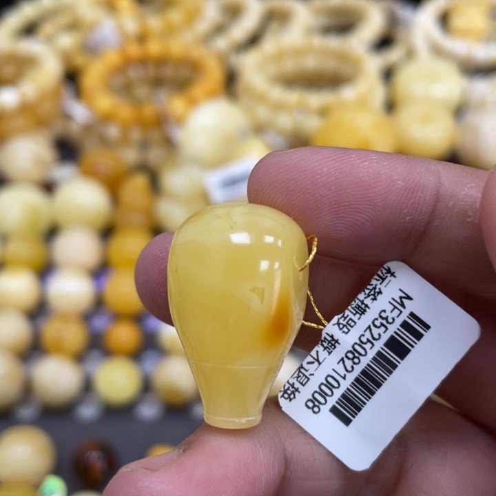 裸石蜜蜡未镶嵌15.7mm福利款