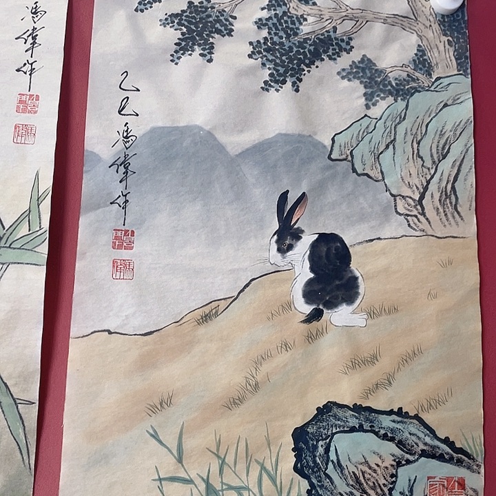 国画冯老师手绘作品