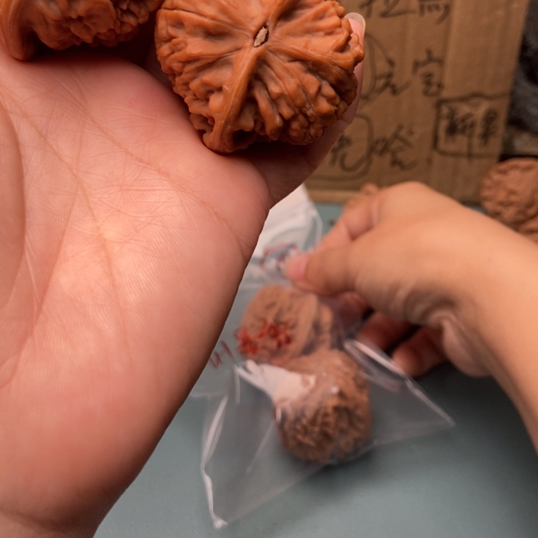 用***8吊坠文玩核桃凤凰台11