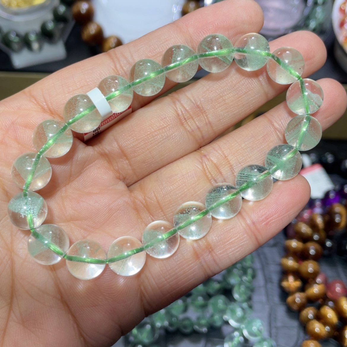 【闪购商品】水晶手串未镶嵌翠幽灵金字塔手串