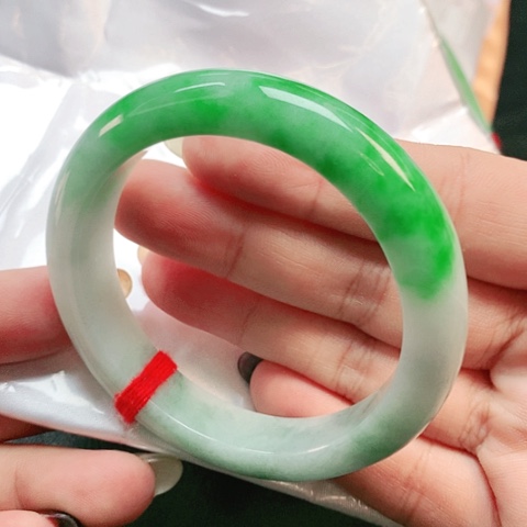 未镶嵌手镯翡翠正圈2340