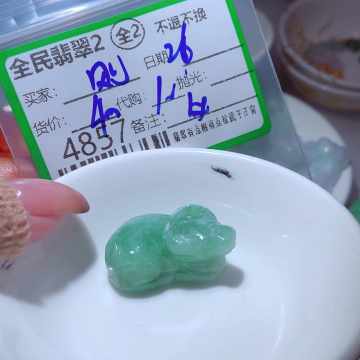 德***哥翡翠未镶嵌颈饰这