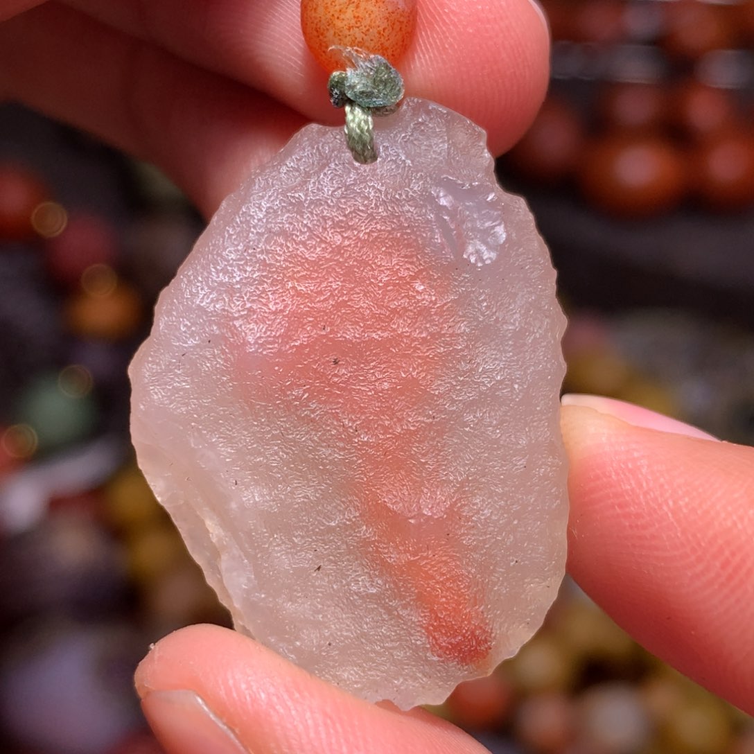 未镶嵌玛瑙/玉髓珠宝半成品