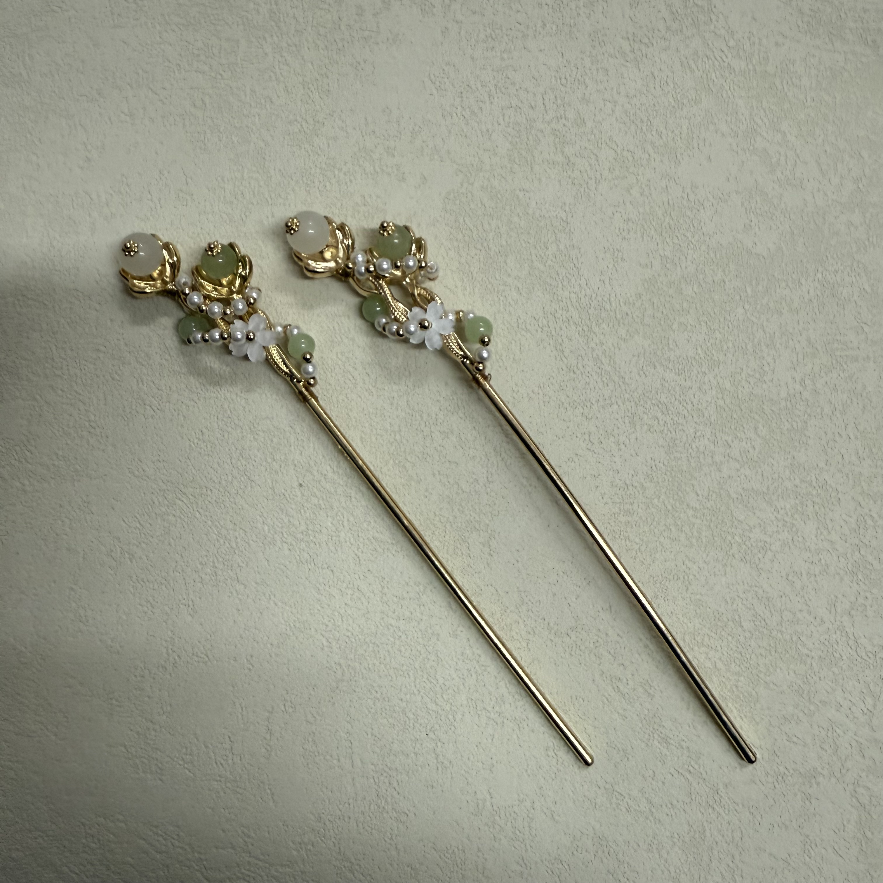 麦光光古风发饰发簪汉服饰品 手工制作默认微瑕 