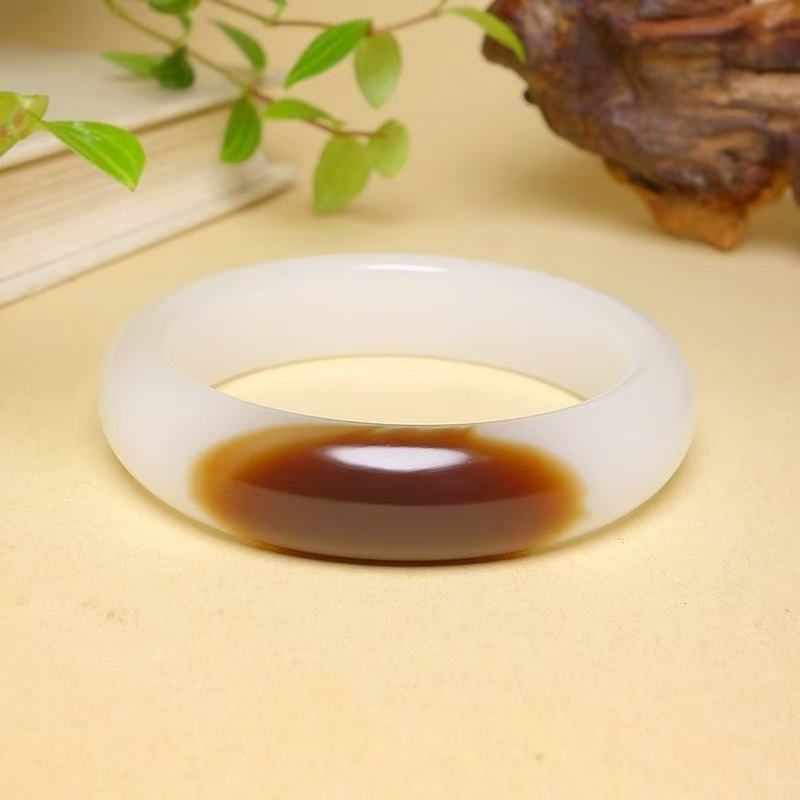 高级精品 玉石糖色 手镯 挂车链接勿拍-YS-2A