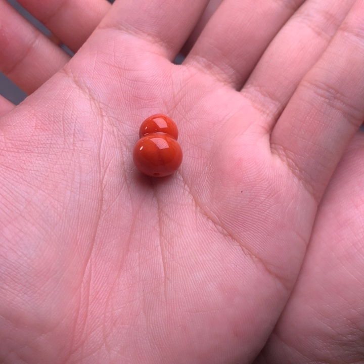 【闪购商品】未镶嵌配饰南红玛瑙卡12mm