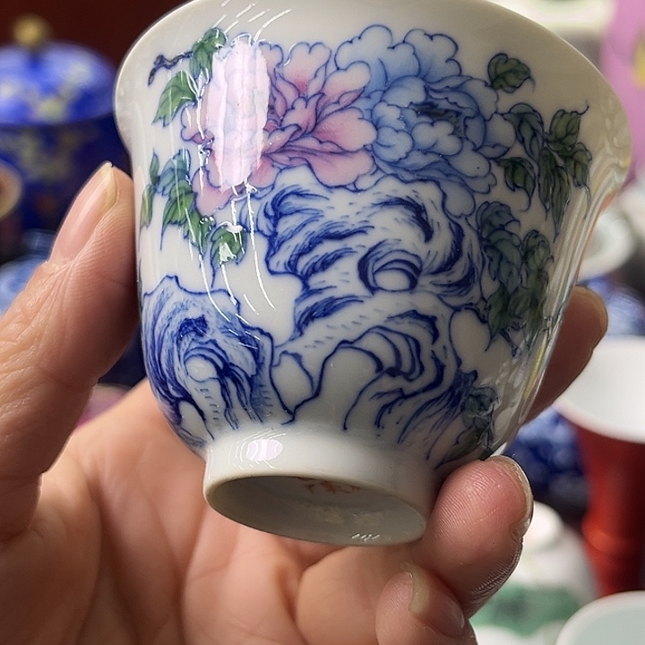 摆件景德镇陶瓷老厂瓷45