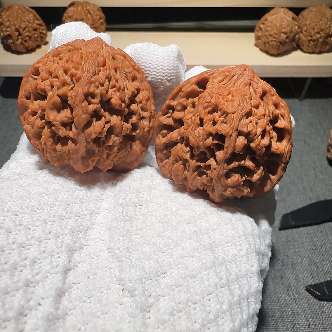 文玩核桃吊坠老树满天星