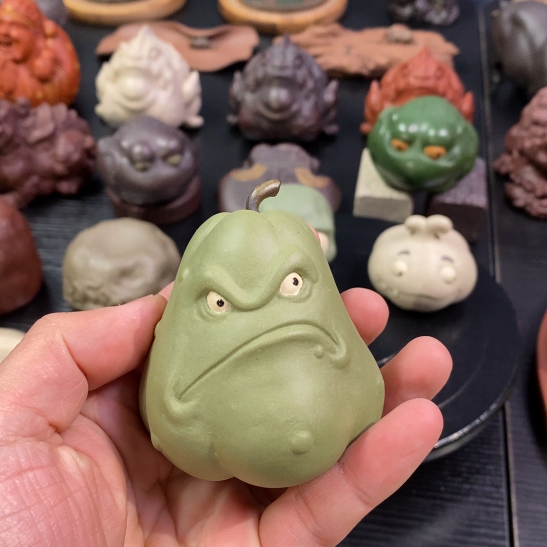 【闪购商品】紫砂茶宠窝瓜 沈雷