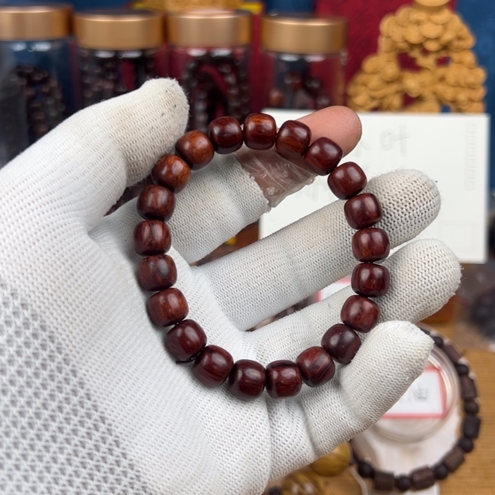 藤类木本 海南红降花梨公1.0单圈