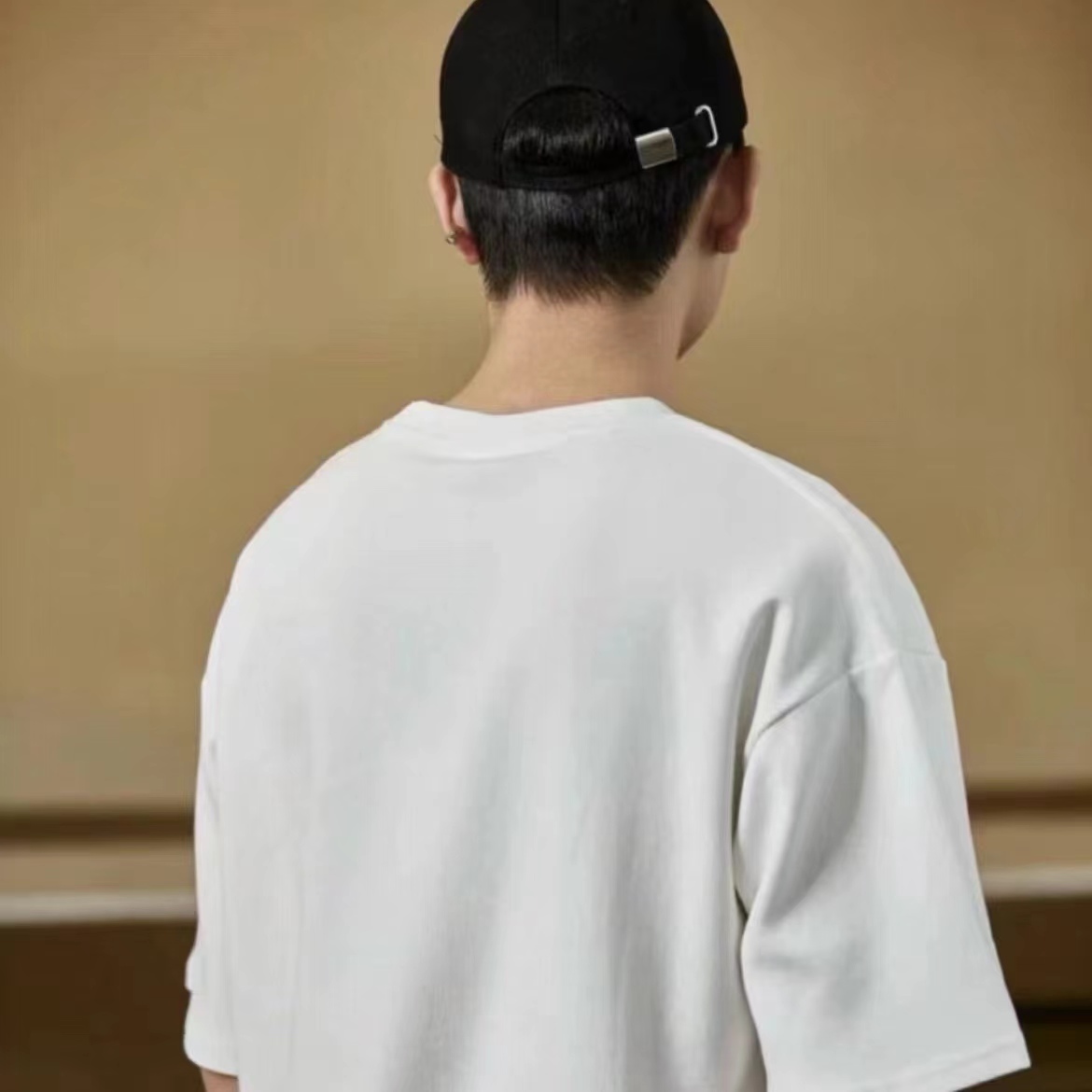 【繁花】2025年男女同款时尚简约百搭纯棉潮流T恤 3 