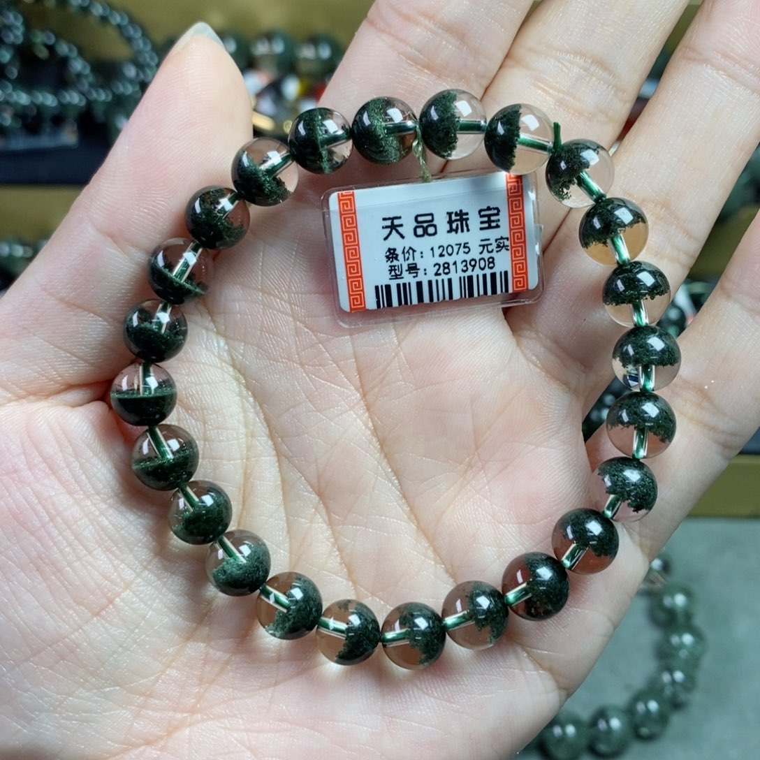 水晶手串未镶嵌F*绿幽灵2813908