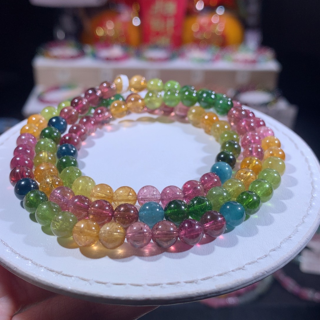 碧玺手链未镶嵌碧玺