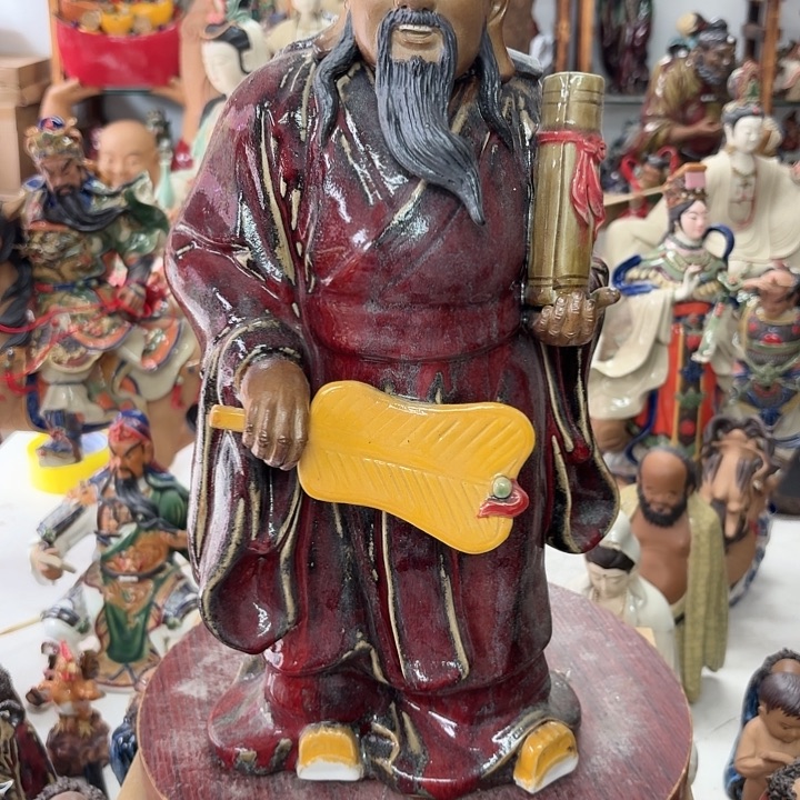 随***雕有机玻璃陶瓷摆件