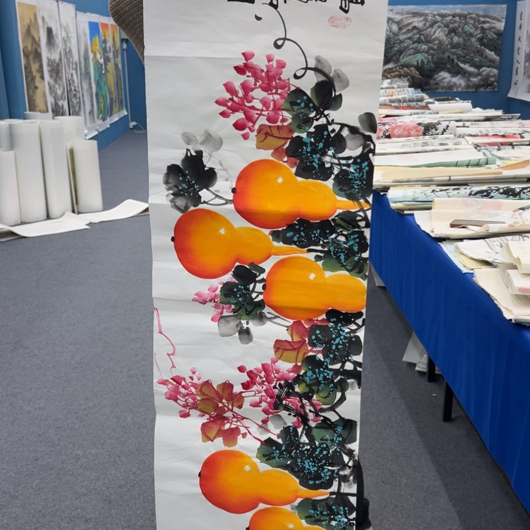 国画绘画作品请欣赏展示