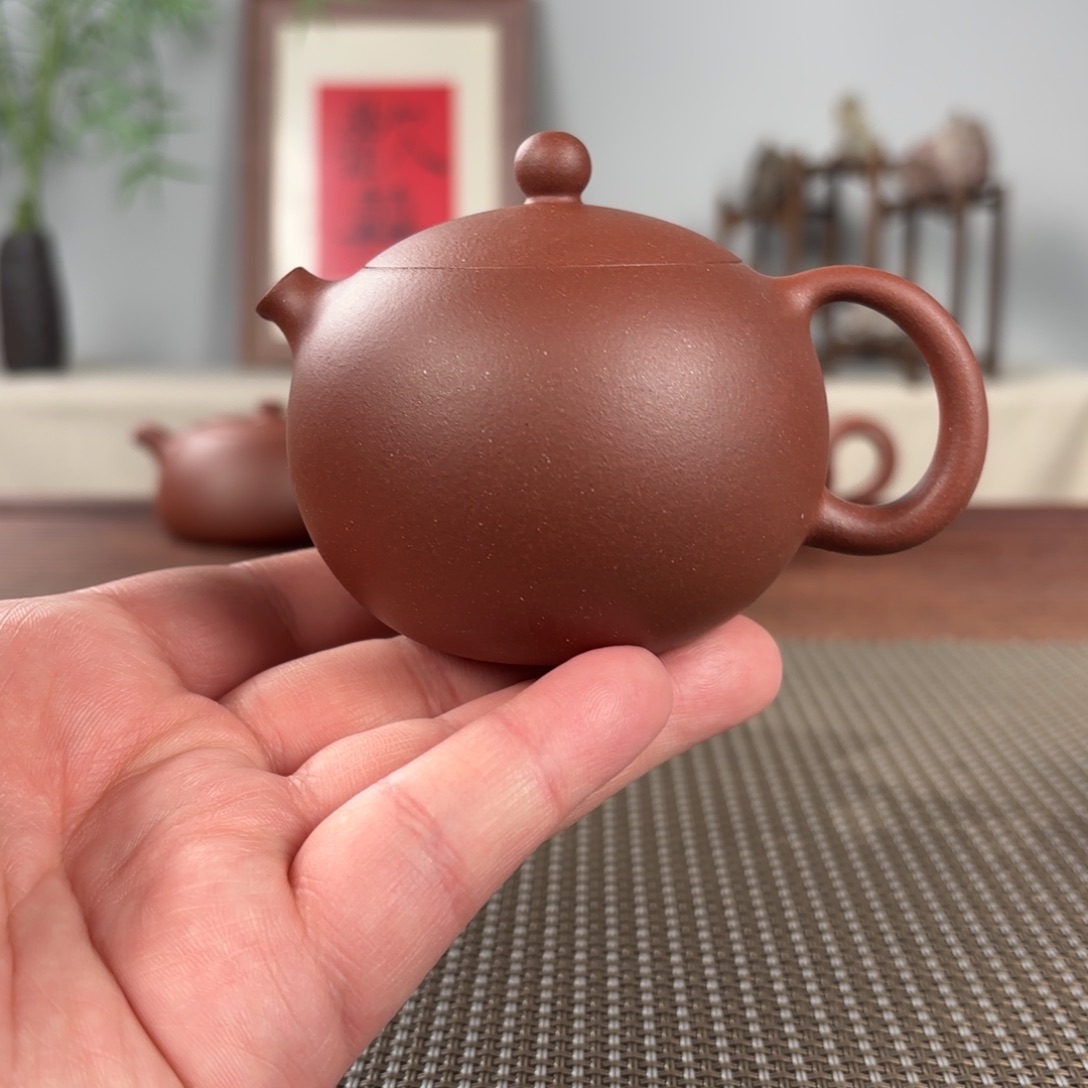 紫砂茶壶黄龙山原矿紫砂壶150