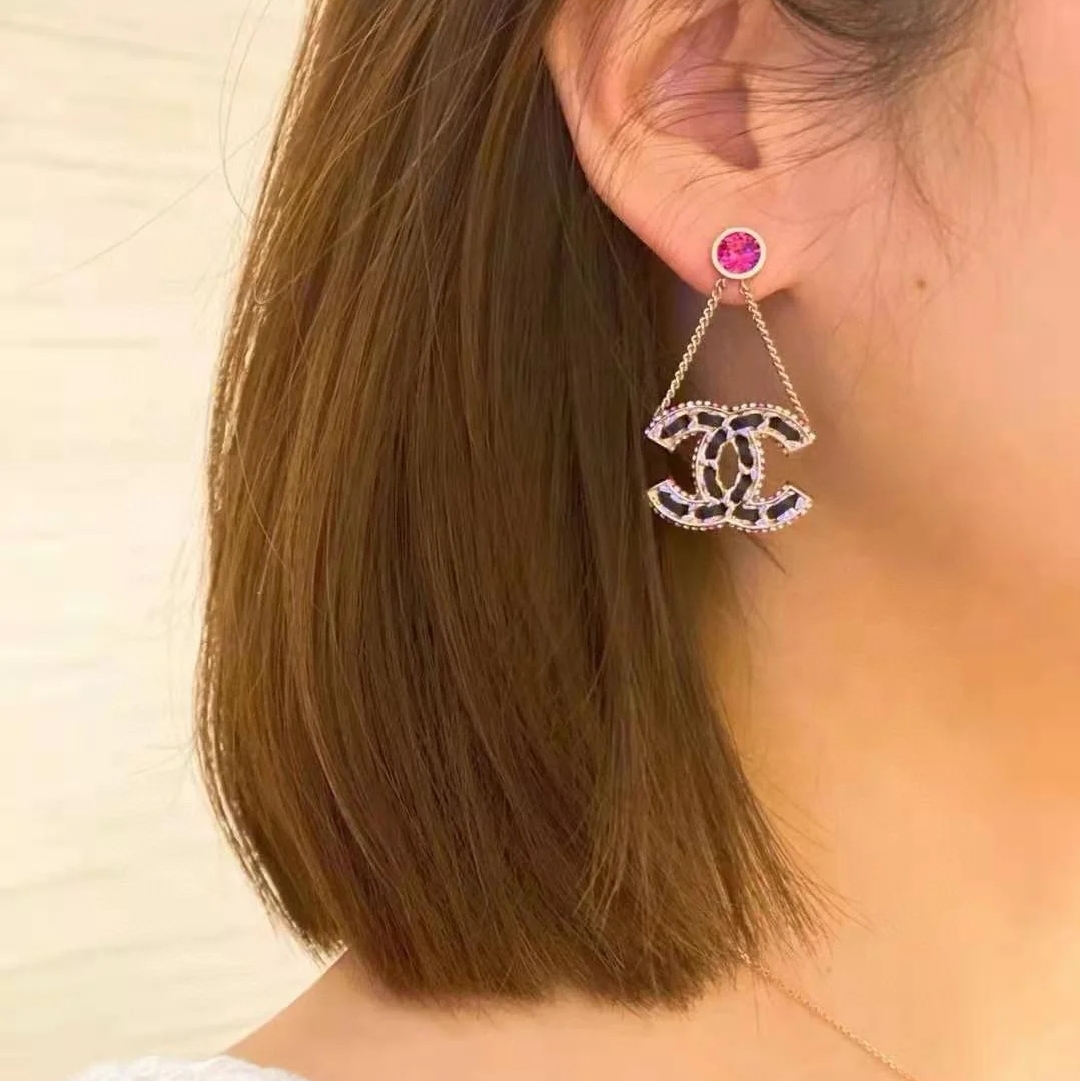 全新未使用 Chanel/香奈儿 耳环时尚经典百搭气质